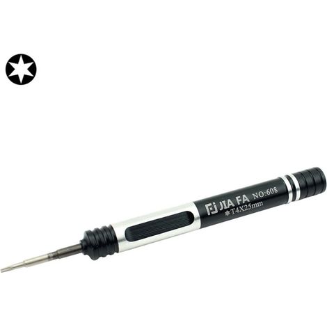 JIAFA JF-608-T4 T4 Hex Screwdriver Repair Tool (Color: Black) (1/4)