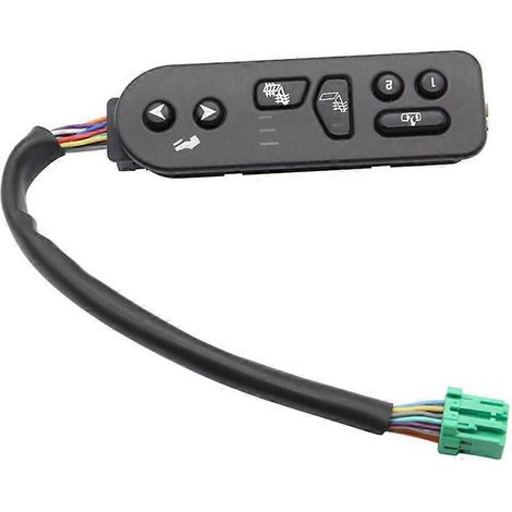 Interrupteur de chauffage du siège avant gauche pour Cadillac Escalade Base, Chevrolet Suburban et GMC, référence 15116862 (1/5)
