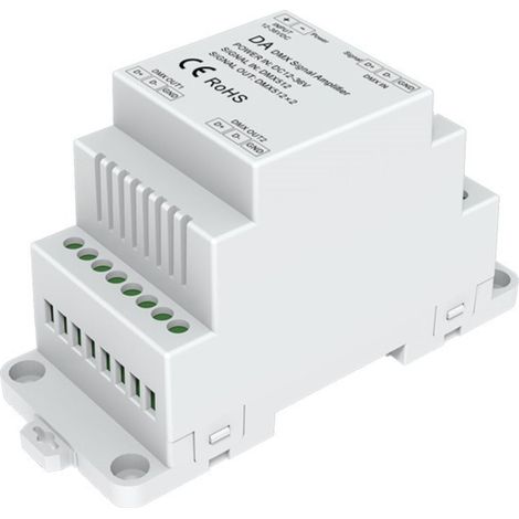 DMX-Signalverstärker - 12-36V DC - 2 Kanäle