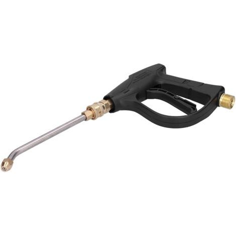 Pistolets de Nettoyeur Haute Pression avec Buse Coudée Pistolets de Nettoyage Haute Pression Pulvérisateur pour Connecteur D'entrée Fileté M22 3000psi (1/5)