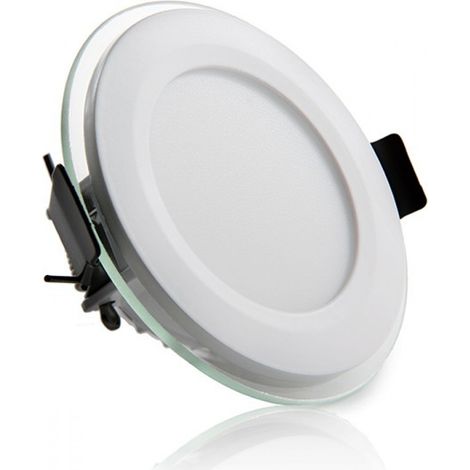 Foco Downlight LED 6W  600Lm 4200ºK Circular Cristal Ø95Mm 40.000H [GR-MB01-6W-O-W] (1/5)