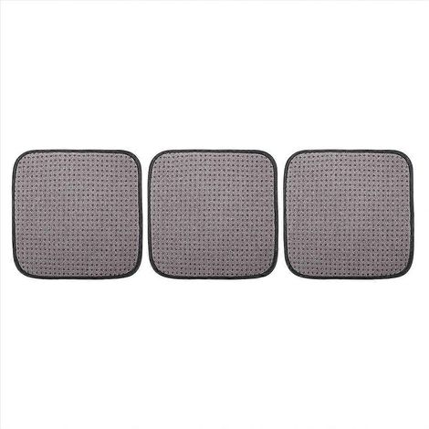 Lot de 3 serviettes microfibre pour sol - 8 x 8 cm, chiffon nettoyant absorbant, idéal pour surfaces et ménage (1/5)