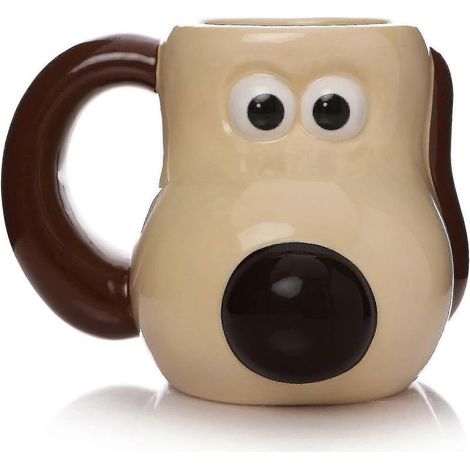 Mug extraterrestre chiot mignon peint à la main par le directeur d'école - Grande capacité et de grande valeur pour les enfants à la maison (1/3)