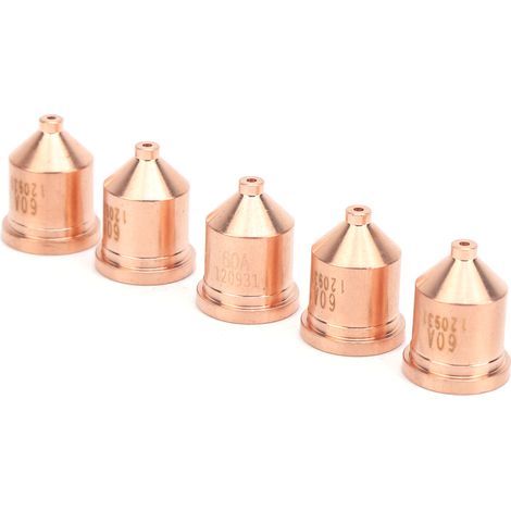 5 Buses De Coupe Plasma 120931, Embouts Cuivre pour Torche de Soudage, Accessoires Chalumeau, Lot de 5 Pièces (1/5)