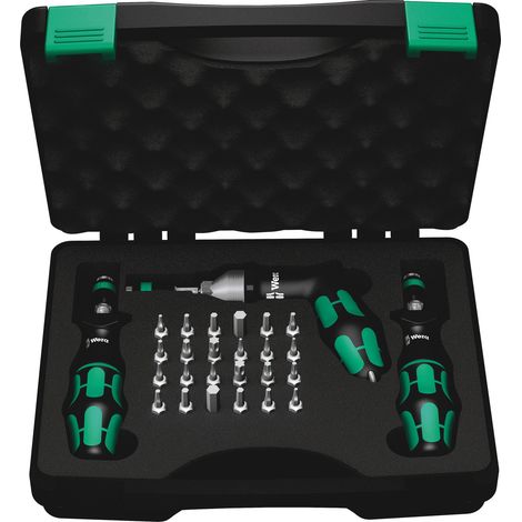 Wera 7445/46/47 Jeu de tournevis Kraftform 2,5-55,0 po-lbs. Tournevis (1/5)