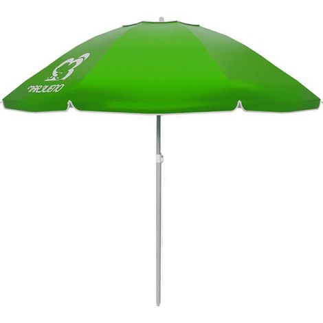 Marbueno Sombrilla Nylon Aluminio Color Verde Oscuro 180 cm Jardin