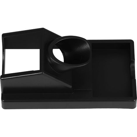 Porte-stylo en Bois Pyrogravé Noir pour Outil de Pyrogravure et Stylo Multifonctions, Support Portable en Abs pour Travaux de Bricolage et Création Artistique (1/5)