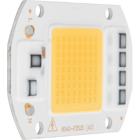 Source lumineuse COB haute tension AC220V, large zone d'éclairage, forte luminosité, LED à lumière chaude (1/5)