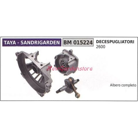 Albero motore SANDRIGARDEN decespugliatore 2600 015224