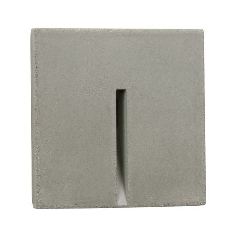 Luminaire extérieur LED Nova Luce Finlo béton gris L 10 cm IP65 réf. 9117084 (1/4)