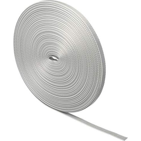 Schellenberg 11421 Cintino avvolgibili 14 mm x 50 m-Sistema Mini, Cinghia tapparella Grigio (1/3)