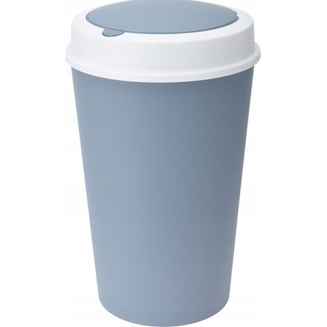 Cestino rotondo in plastica da 25 litri