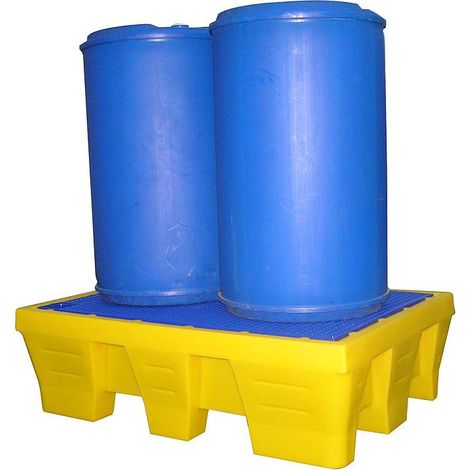 Fimm - Bac de rétention en PEHD 240 L charge 1000 kg 2 fûts