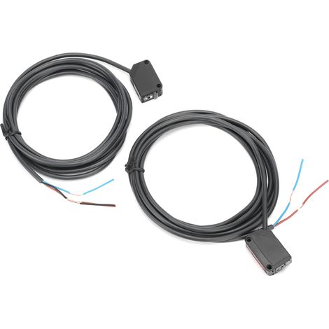 Capteur photoelectrique infrarouge BERM E3Z-T81, interrupteur de proximité traversant carré, DC 12-24V pour automation industrielle (1/5)