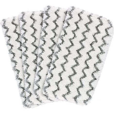 Paquet de 4 pour Vadrouille à Vapeur S1000 S1000A S1000C S1000WM S10001C Lavable le Remplacement des Tampons (1/4)