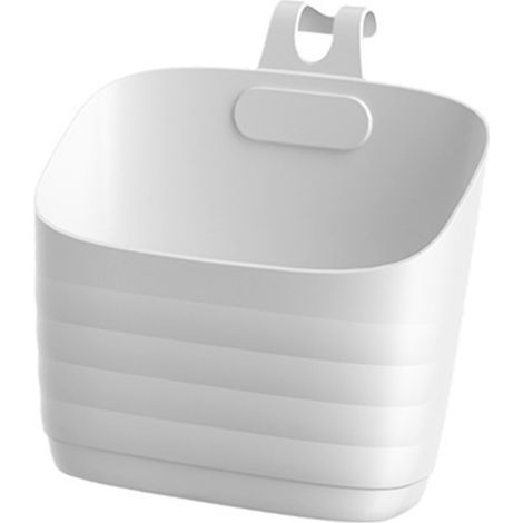 Corbeille de stockage suspendue murale cuisine organisateur oignon ail gingembre sans trou empilable salle de bain (1/4)