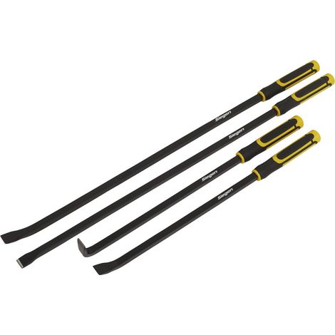 Sealey Pry Bar Set4 Piece Heavy Duty with Hammer Cap (1/3)