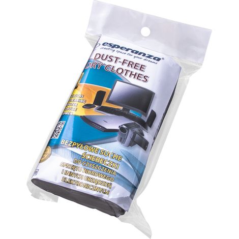 Esperanza Dust-Free Dry Cloths 24Pcs.