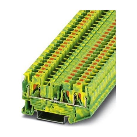 Ground modular terminal block PHOENIX CONTACT PT4TWINPE