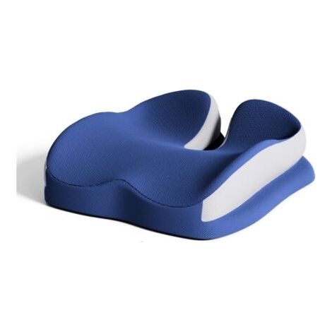 Coussin de siège orthopédique, coussin coccygien en mousse à mémoire de forme, coussin pour chaise de bureau, coussin pour siège auto, pour soulager les douleurs au coccyx, à la sciat (1/5)