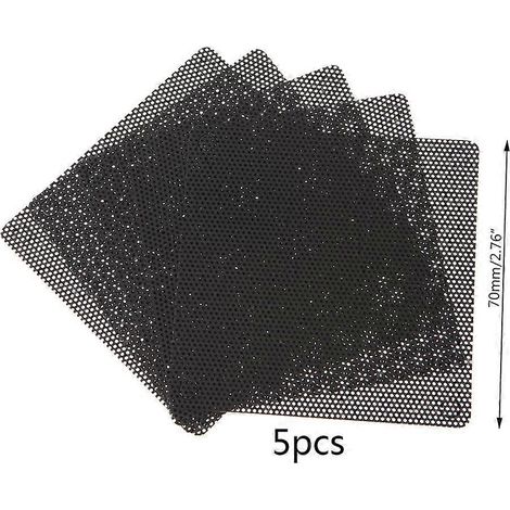 70-mm-Lüfter-Staubfiltergitter aus PVC für Computergehäuse, staubdichte Filterabdeckung