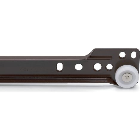 Guia Omge Bruno R.4001-35 Marron   - BRUNO - Jgo. Guías metálicas marrones para cajón con caída de fabricación italiana (1/3)