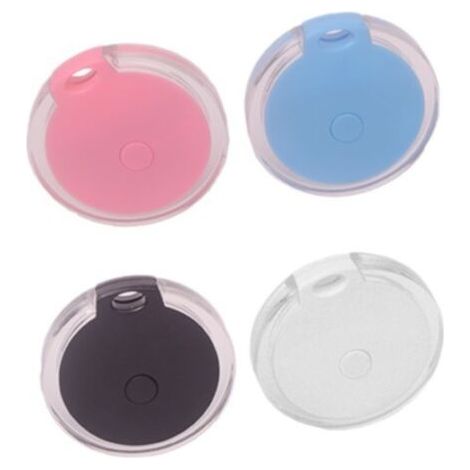 Lot de 4 mini localisateurs GPS étanches et portables Bluetooth pour bagages/enfants/animaux/chat/chien (1/4)