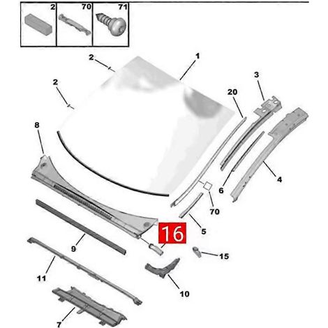 Tuyau d'évacuation des fumées et de ventilation des fumées 9800797180, compatible avec Peugeot 3008 714140 714139 8103P7 côté droit (1/5)