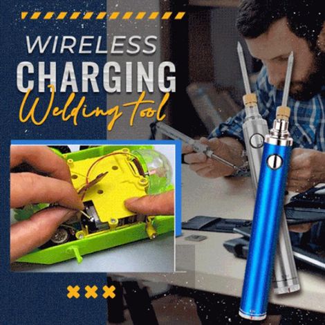Fer à souder portable USB à charge sans fil et à température réglable (1/5)