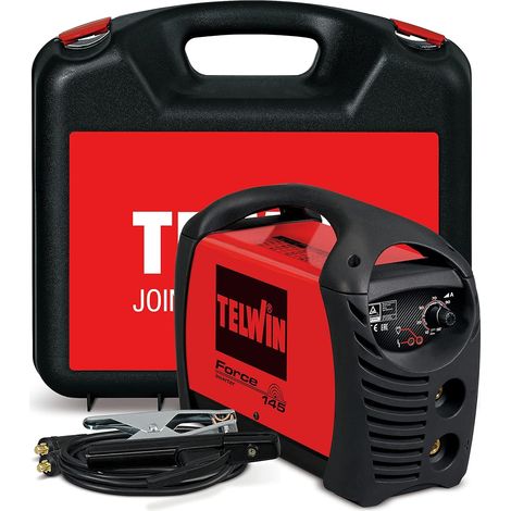 Saldatrice inverter Telwin Force 145 per saldatura MMA a elettrodo 130A 815856