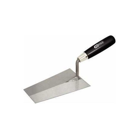 Italienischer eckiger Spachtel - Stahlklinge - Holzgriff - 220 mm (1/2)