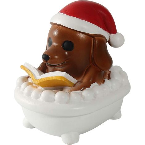 Lampe De Veilleuse De Noël - Forme De Baignoire À Bulles - En Résine - Pour Chambre Salle De Bain Bureau - 1 Pièce (1/5)