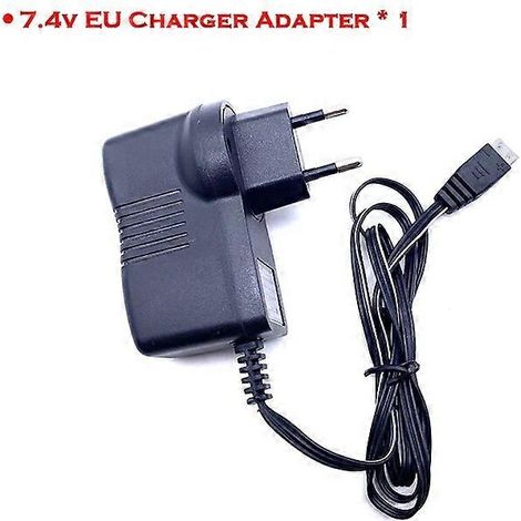Batterie au lithium 7,4 V 1500 mAh pour voiture télécommandée MN WPL RC, compatible avec les accessoires de bateau, voiture et char télécommandés YDI U12A S033g Q1 TK H101, batterie 18650 7,4 V, charg (1/5)