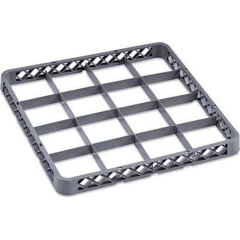 Élément d'extension 16 compartiments pour 9860016 polypropylène DISH RACK 98 - Was Germany (1/2)