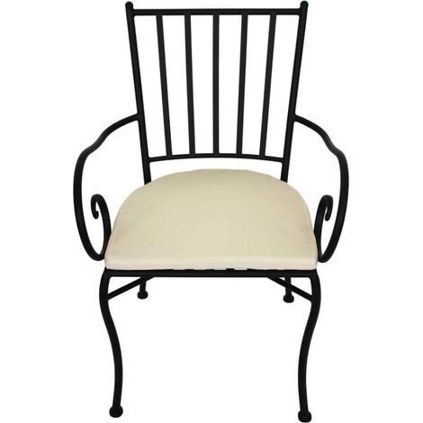 Ortigia Metallstuhl mit Armlehnen für den Garten
