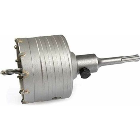 Kronentrepansäge Trockenkernbohrer Ø 82 mm + SDS Plus Adapter 110 mm (1/5)