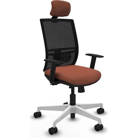 Silla de oficina piqueras y crespo Yunquera negro tela cómoda (1/2)