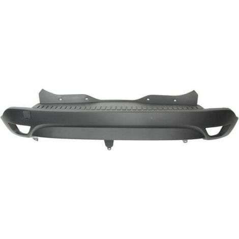 Pare-choc arrière central noir Renault Scenic 3 2009-2016