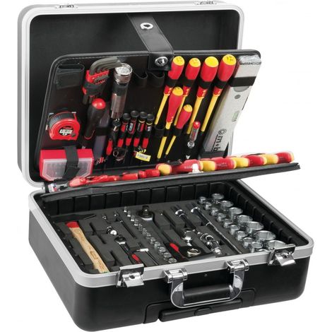 Valise trolley abs electricite 128 pièces - MOB (1/5)