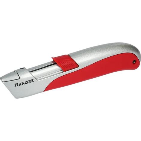 Cutter Hanger con lama auto-rientrante e custodia 10 lame