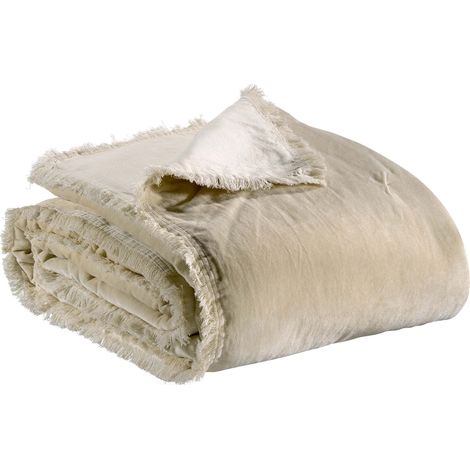 VIVARAISE - Édredon Vivaraise Fara en coton 100% - 85 x 200 cm
