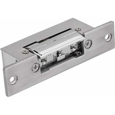 Bardusch-DC12V Serrure Électrique pour Porte de Gâche,Verrou de Gâche Électrique de Porte Étroite pour TousTypes Portes (1/4)