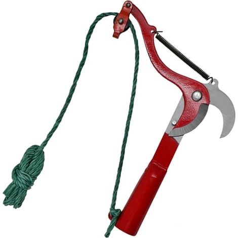 Hohe Gartenschere mit Seil, multifunktionales Gartengerät, ergonomischer Astschere für Pflanzen und Bäume (1/5)
