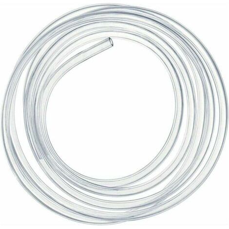 Tuyau en PVC souple transparent de 2 mètres, flexible de pression de 16 × 20 mm.-INHHUB