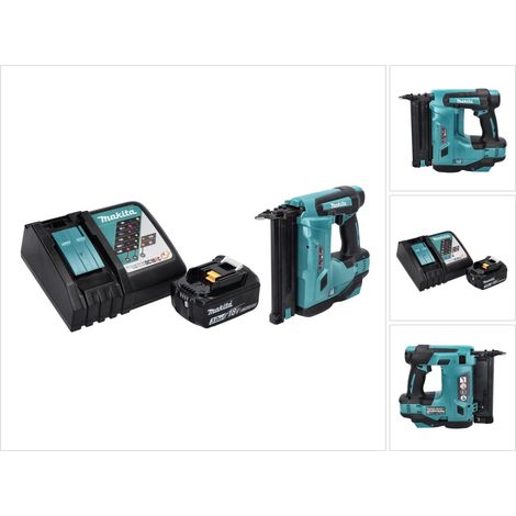 Makita DBN 500 RF1 Akku Stauchkopfnagler 18 V 15-50 mm + 1x Akku 3,0 Ah + Ladegerät