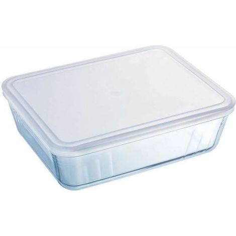 Contenitore Multiuso Rett. C/Cop Cm 22X17 Pyrex (1/5)