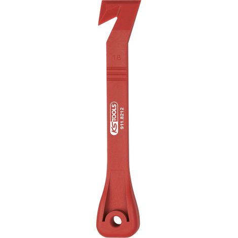 KS Tools - Grattoir coudé, 175 mm - 911.8212