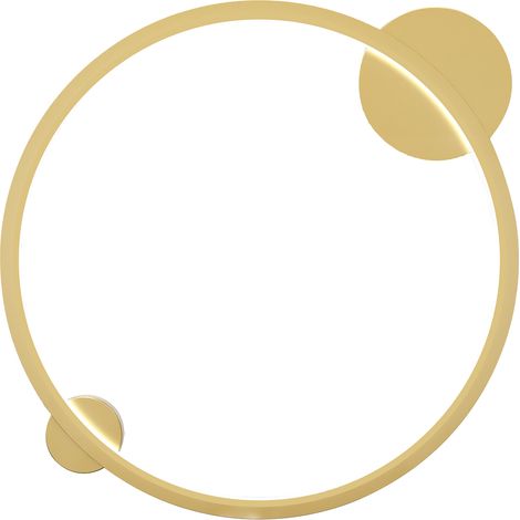 Applique/plafonnier anneau doré Saturno Milagro LED 25W (1/5)