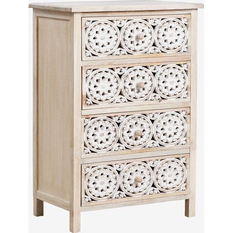 Cassettiera 65x40 cm in legno di mango Ardel SKLUM (1/5)