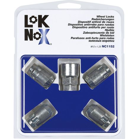 Dadi conici, kit 4 pz - Lok-Nox - F060 - F110